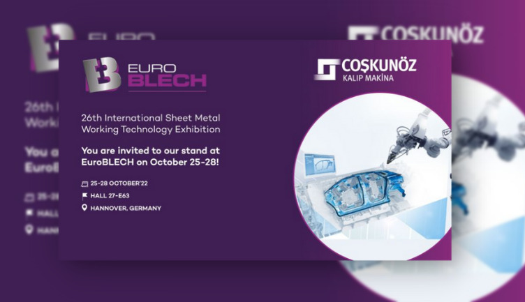We are taking our place again this year at Euro Blech International Sheet Metal Processing Technologies Fair, which will be held in Germany on October 25-28.