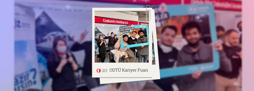 We came together with Coşkunöz employees of the future at METU Career Fair.