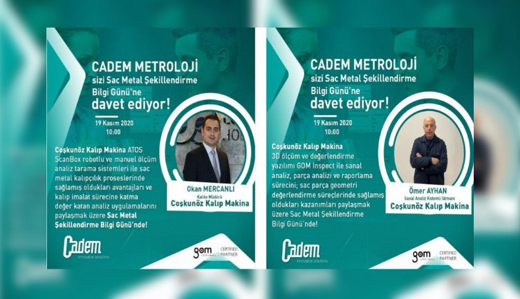 Coşkunöz Kalıp Makina Attended Sheet Metal Forming Information Day