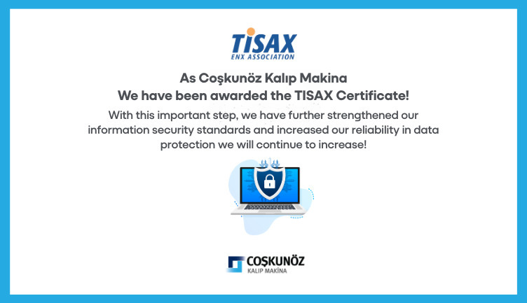 We Qualified to Receive TISAX Certificate!