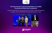 First Place Award to Coşkunöz Kalıp Makina in MESS Occupational Safety Stars Competition!