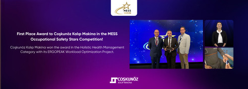 First Place Award to Coşkunöz Kalıp Makina in MESS Occupational Safety Stars Competition!