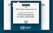 OSB Yıldızları Araştırması'nda Coşkunöz Kalıp Makina En İyiler Listesinde